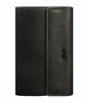 Кожаный блокнот софт-бук BlankNote 7.0 черный Краст BN-SB-7-G