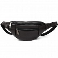 Мужская кожаная сумка бананка TARWA GC-8040-3md