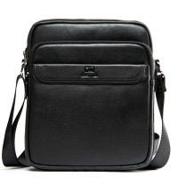 Мужская кожаная сумка через плечо BRETTON 1603-4 black