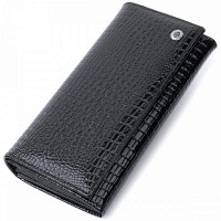 Женский лаковый кожаный кошелек ST Leather 22718 