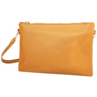 Женская сумка-клатч из кожзама AMELIE GALANTI A991705-yellow