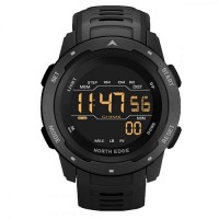 Мужские часы NORTH EDGE SATURN BLACK (2666)