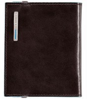 Коричневая кожаная кредитница Piquadro Blue Square (PP1395B2_MO)