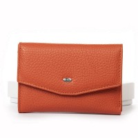 Женский кожаный кошелек Classik DR. BOND WN-23-18 orange