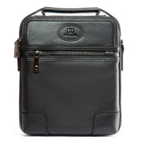 Мужская кожаная сумка через плечо BRETTON 5415-4-L black