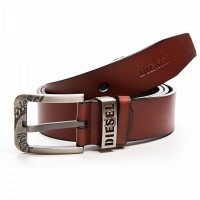 Мужской кожаный ремень DS-3723 light-brown