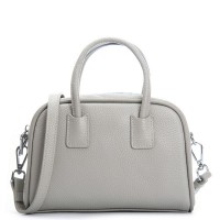 Женский молодежный кожаный клатч ALEX RAI 39059-1 pale grey