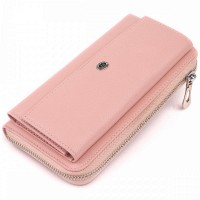 Женский кожаный кошелек ST Leather  19297 Розовый
