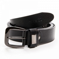 Мужской кожаный ремень DS-A1423 black