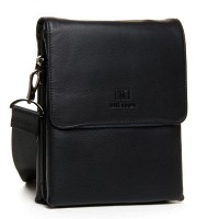 Мужская кожаная сумка через плечо BRETTON 5308-4 black
