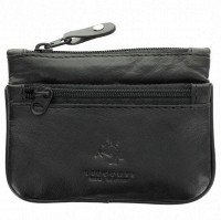 Кожаная ключница Visconti Polo cp-3 BLK