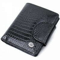 Женский лаковый кожаный кошелек ST Leather 22686 