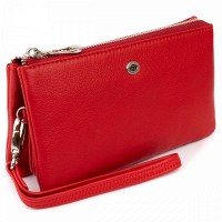 Женский кожаный клатч ST Leather 19251 Красный