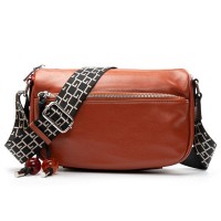 Женская кожаная сумка классическая ALEX RAI 93038 camel