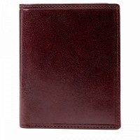 Мужской  кожаный кошелек Smith & Canova 28578 Massachusetts (Brown)