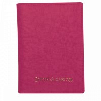 Кожаный картхолдер Smith and Canova 28644 Amelia (Pink)