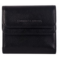 Кожаный женский кошелек Smith and Canova 28611 Haxey (Black)