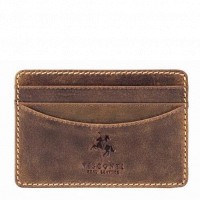 Кожаная кредитница Visconti VSL25 Rasor (oil-tan) с RFID-защитой