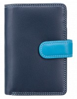 Женский кожаный кошелек Visconti Fiji rb51 blue m