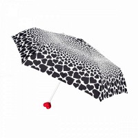 Зонт женский механический Fulton L926 Curio-2 UV Falling Hearts