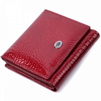 Женский лаковый кожаный кошелек ST Leather 22687 