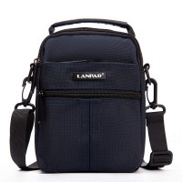 Мужская небольшая сумка через плечо и пояс Lanpad 3790 blue