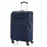 Чемодан средний 4 колеса Gabol Zambia Blue М 924623