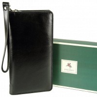 Портмоне Visconti ТРЕВЕЛЕР MZ101 Wing (black)