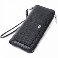 Женский лаковый кожаный кошелек ST Leather 22678