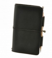 Кожаный блокнот (софт-бук) BlankNote 3.0 черный BN-SB-3-MI-G