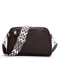 Женская кожаная сумка ALEX RAI 8960 brown
