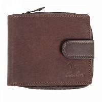 Кожаный мужской кошелек Ridgeback JBNC43MN Brown (Коричневый)