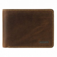 Мужской кожаный кошелек Visconti ART50 Aldo (Saddle Tan)