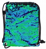 Сумка для обуви Yes «Green Sequins» (557661)