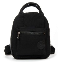 Женский тканевый рюкзак Jielshi 8101 black