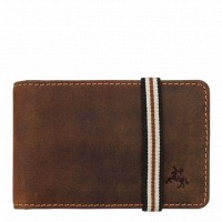 Мужской кожаный картхолдер Visconti BN1 Nelson с RFID (Oil Tan)