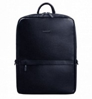 Мужской кожаный рюкзак BlankNote FOSTER BN-BAG-39-NAVY-BLUE