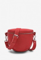 Кожаная поясная сумка/ кроссбоди The Wings tw-vacation-red-flo