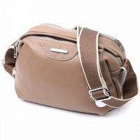 Молодежная женская кожаная сумка через плечо Vintage 22594 