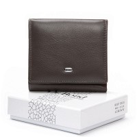 Женский кожаный кошелек Bright DR. BOND WS-219 gray