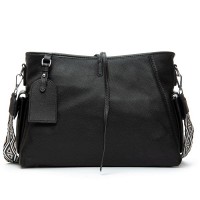 Женская кожаная сумка классическая ALEX RAI 91008-9 black