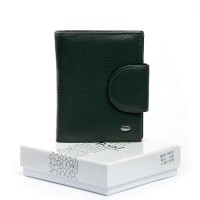 Женский кожаный кошелек Bright DR. BOND WS-36 green