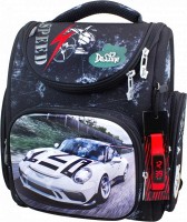 Набор школьный рюкзак, сумка для обуви, часы для мальчиков DeLune 3-175