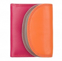 Кожаный женский кошелёк Visconti RB126 Zanzibar (Orange Multi)