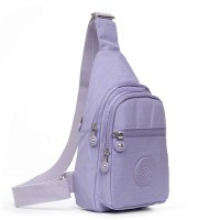 Женская тканевая сумка-слинг Jielshi AK-011 l.purple