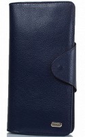 Синее мужское кожаное портмоне DESISAN SHI225-315