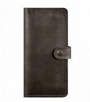 Кожаное портмоне на молнии  BlankNote 7.0 Темно-коричневое Crazy Horse BN-PM-7-O