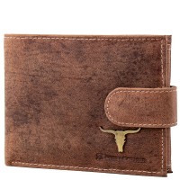 Кожаное портмоне DNK Leather DNK-02L-BAW-TAN