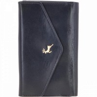 Женский кожаный кошелек Ashwood V62 Navy