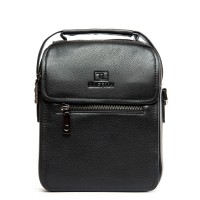 Мужская кожаная сумка через плечо BRETTON 9027-3D black